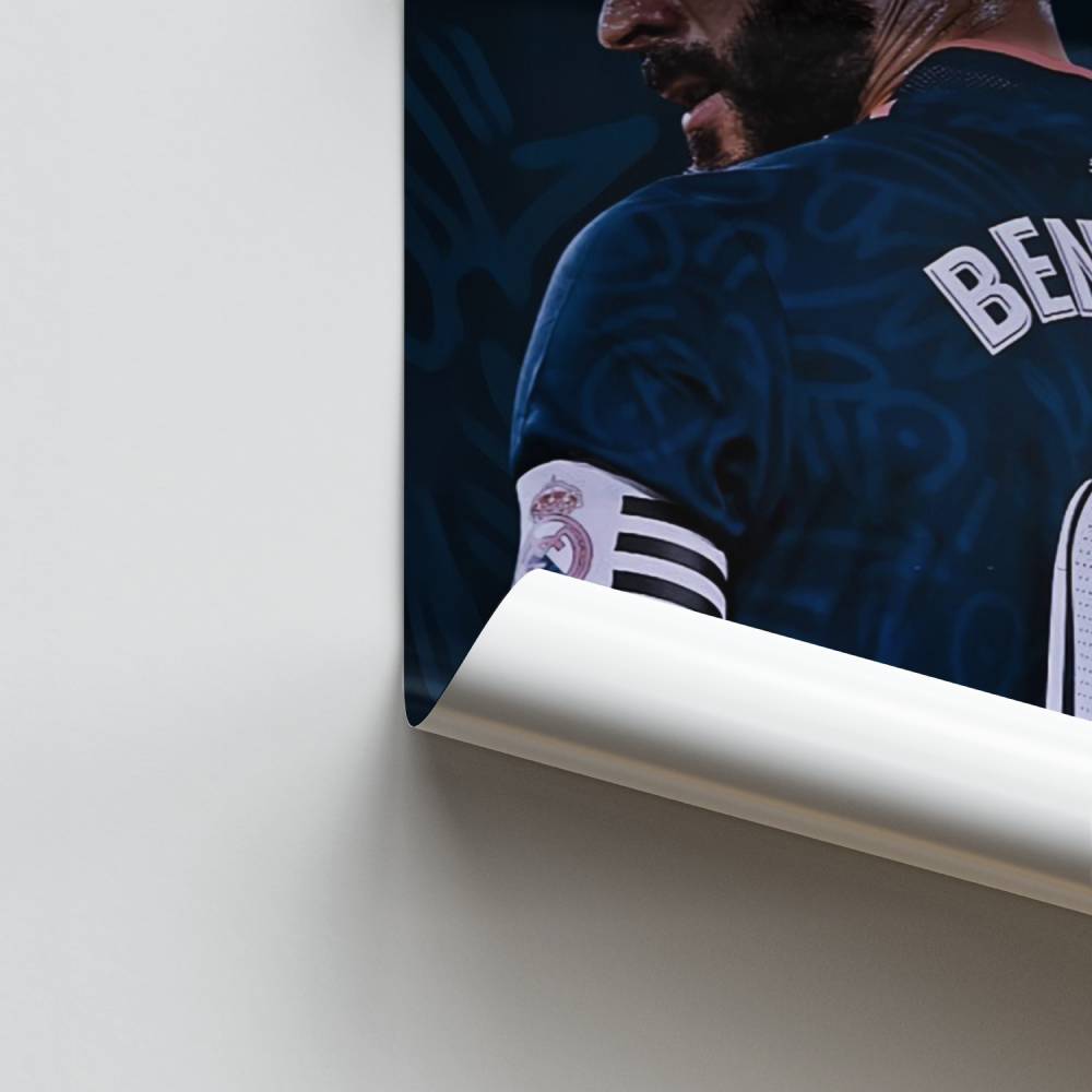 Poster Benzema Captain
