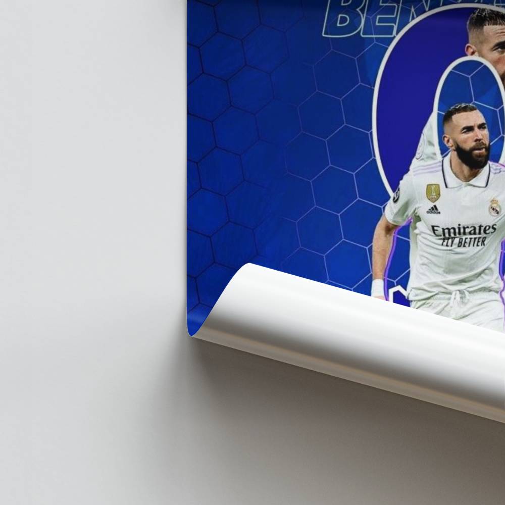 Poster Benzema Étoile