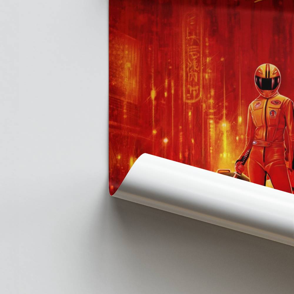 Guerrero urbano Póster