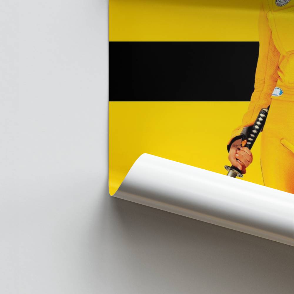 Hoja amarilla Póster