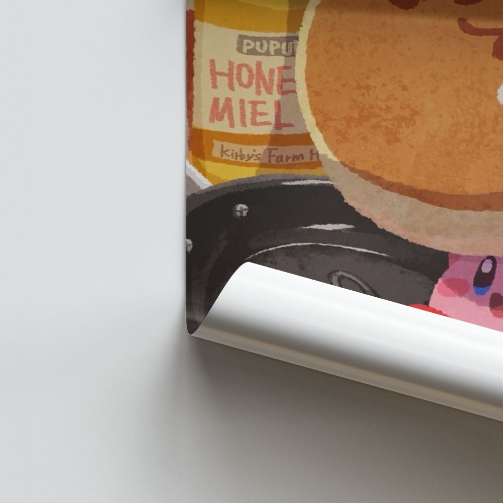 Póster Kirby Panqueque