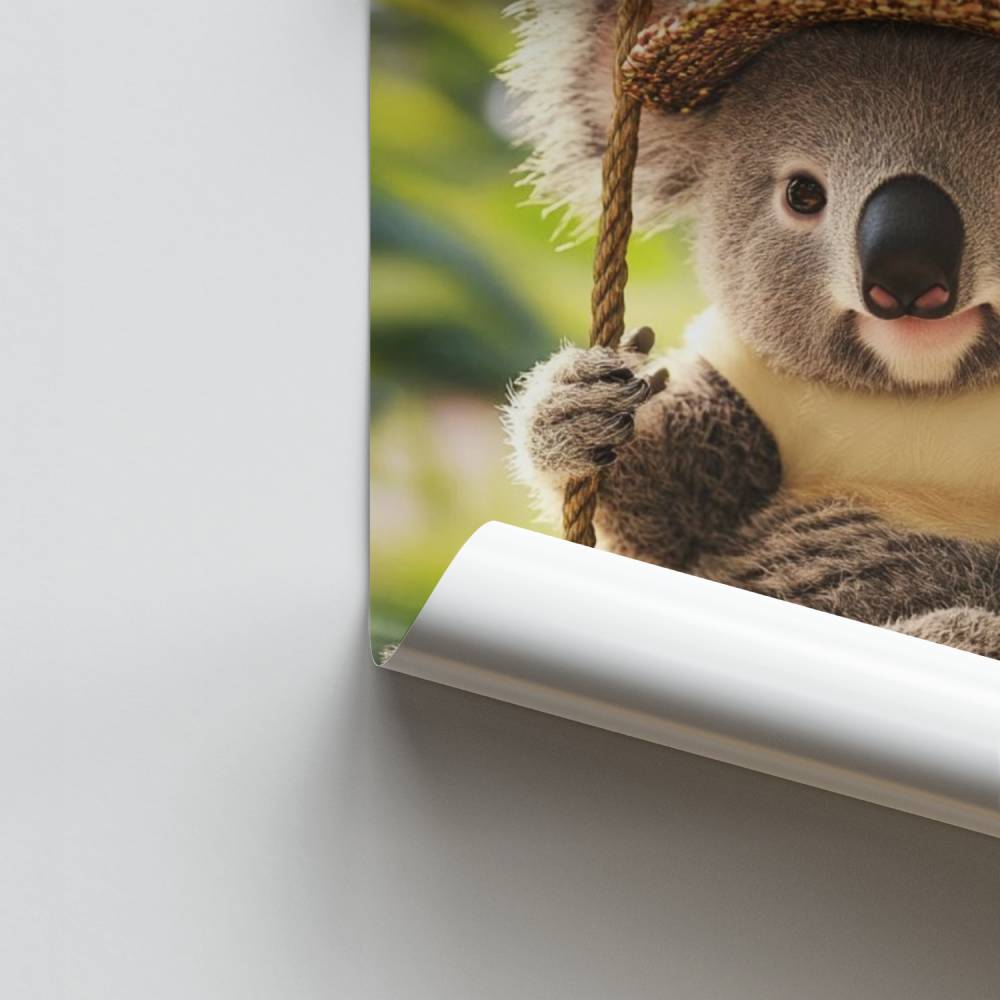 Póster Koala de paseo