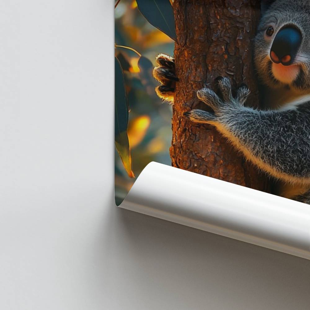 Póster Despertar del koala