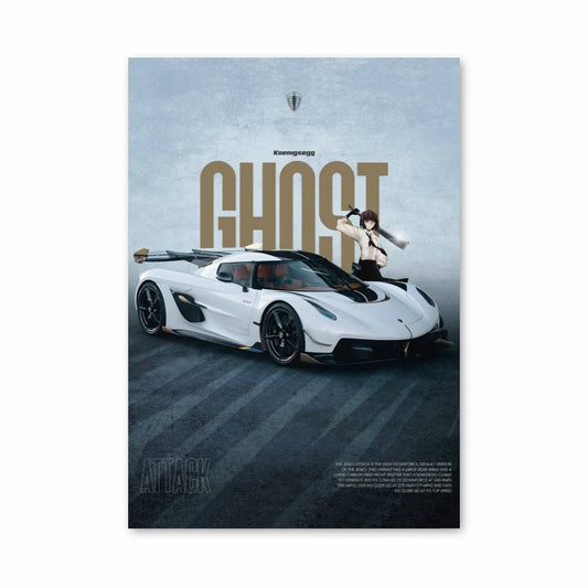 Poster Ghost Supercar