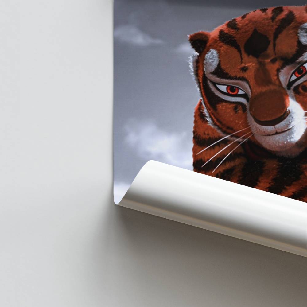 Guerrero tigre Póster