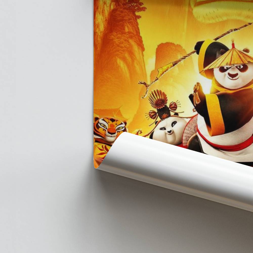 Póster Guerreros de Kung Fu