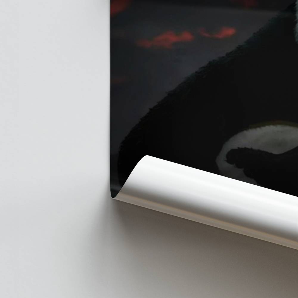 Guerrero Panda Póster