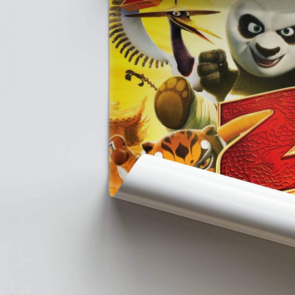 Aventura de Kung Fu Panda Póster
