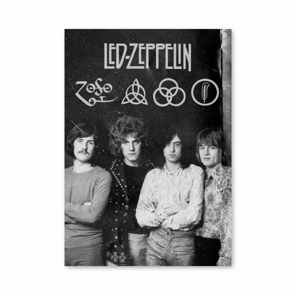 Poster Led Zeppelin Vintage