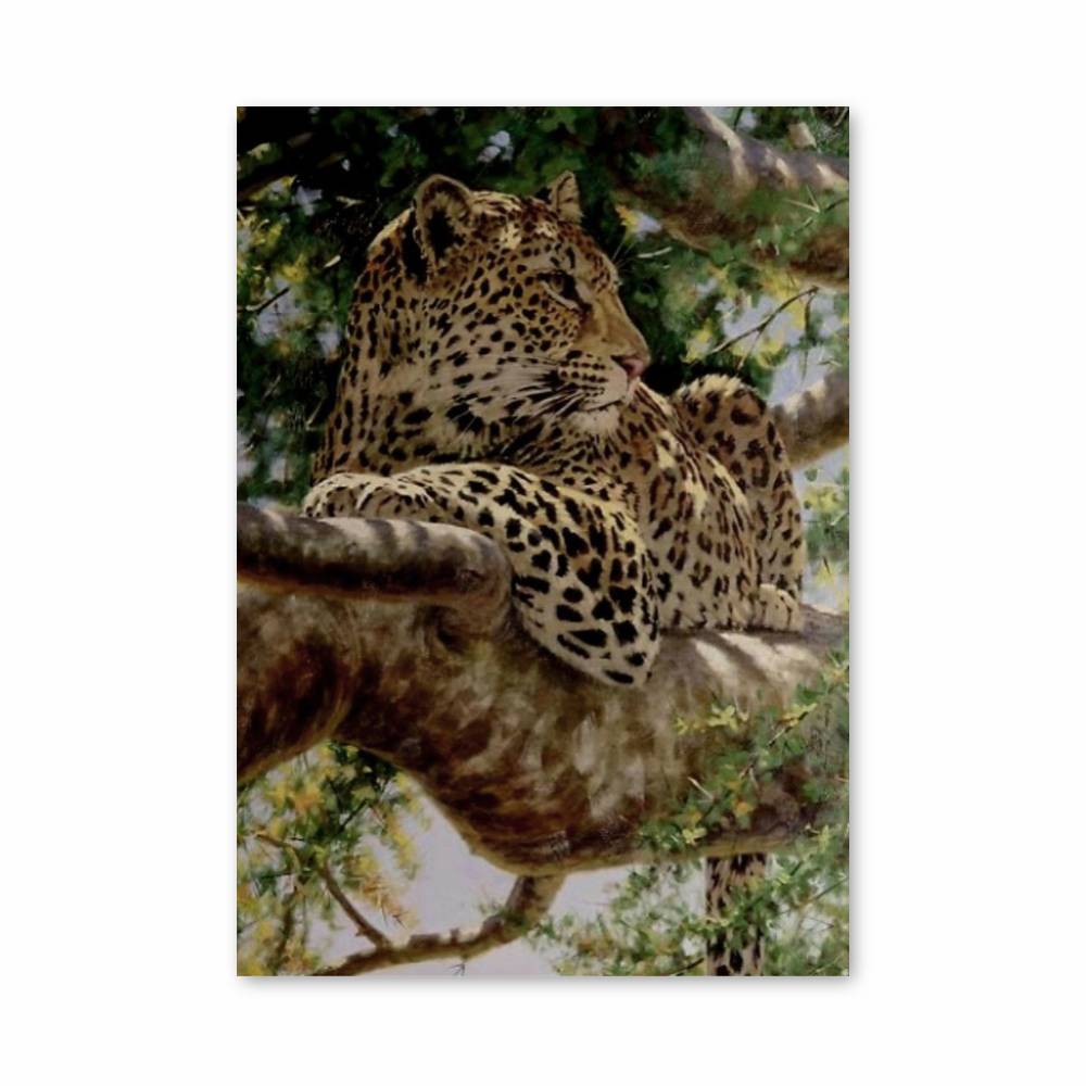 Poster Évasion Léopard