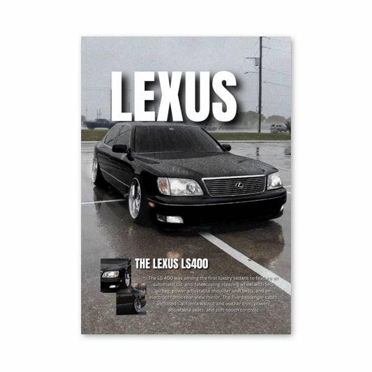 Poster Élégance Lexus