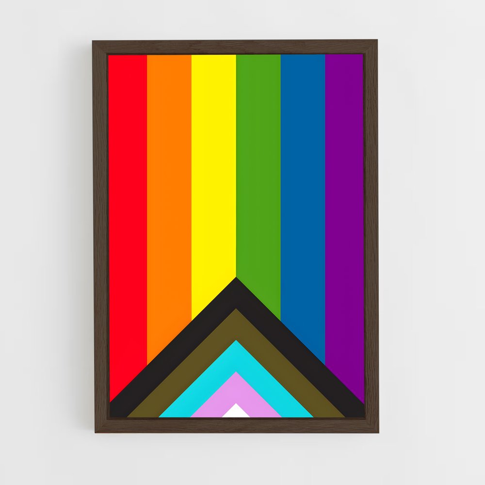 lgbt-3 cadre Bois foncé
