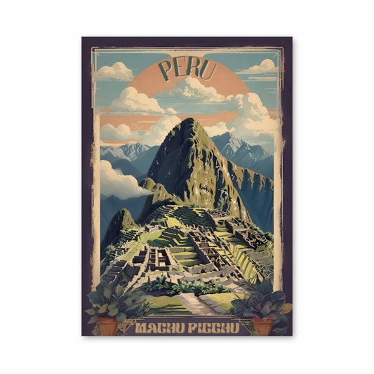 Poster Voyage Péruvien
