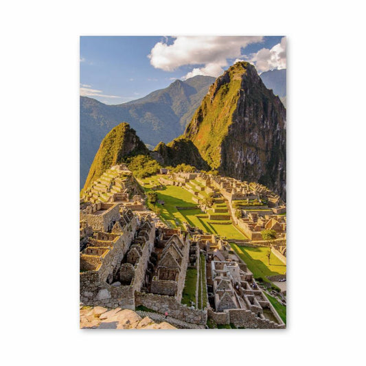 Poster Voyage au Machu Picchu