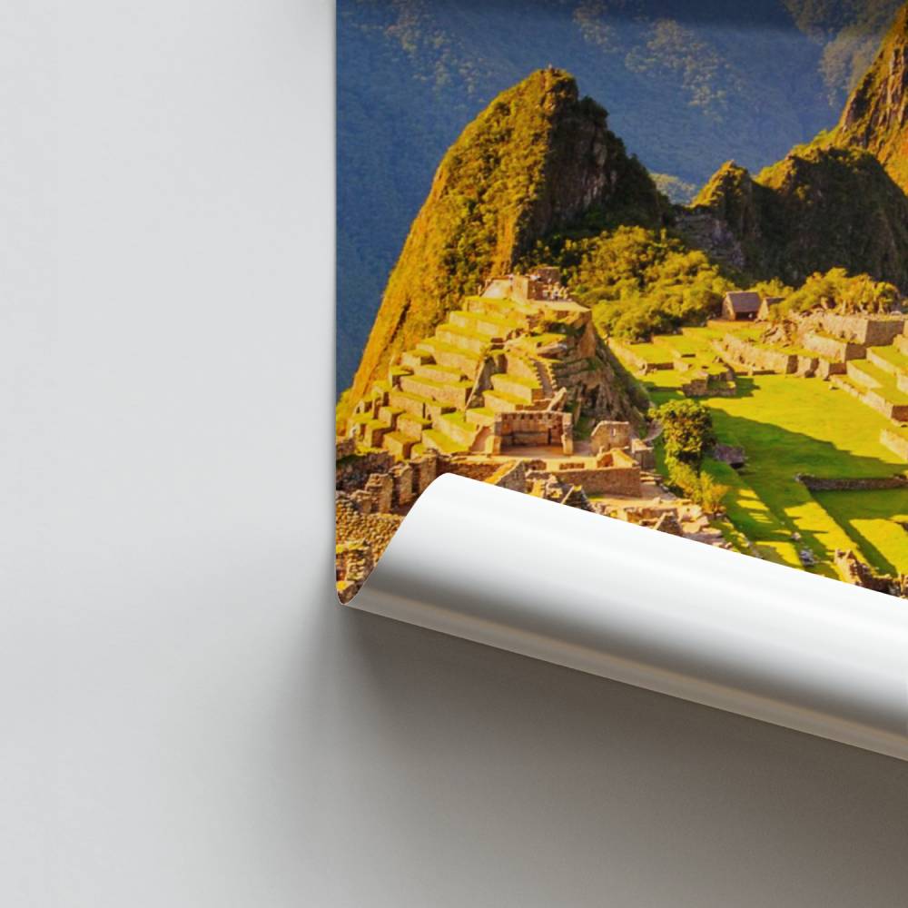 Poster Voyage au Machu Picchu