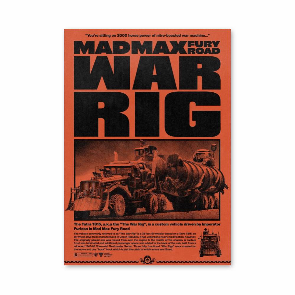 Poster War Rig