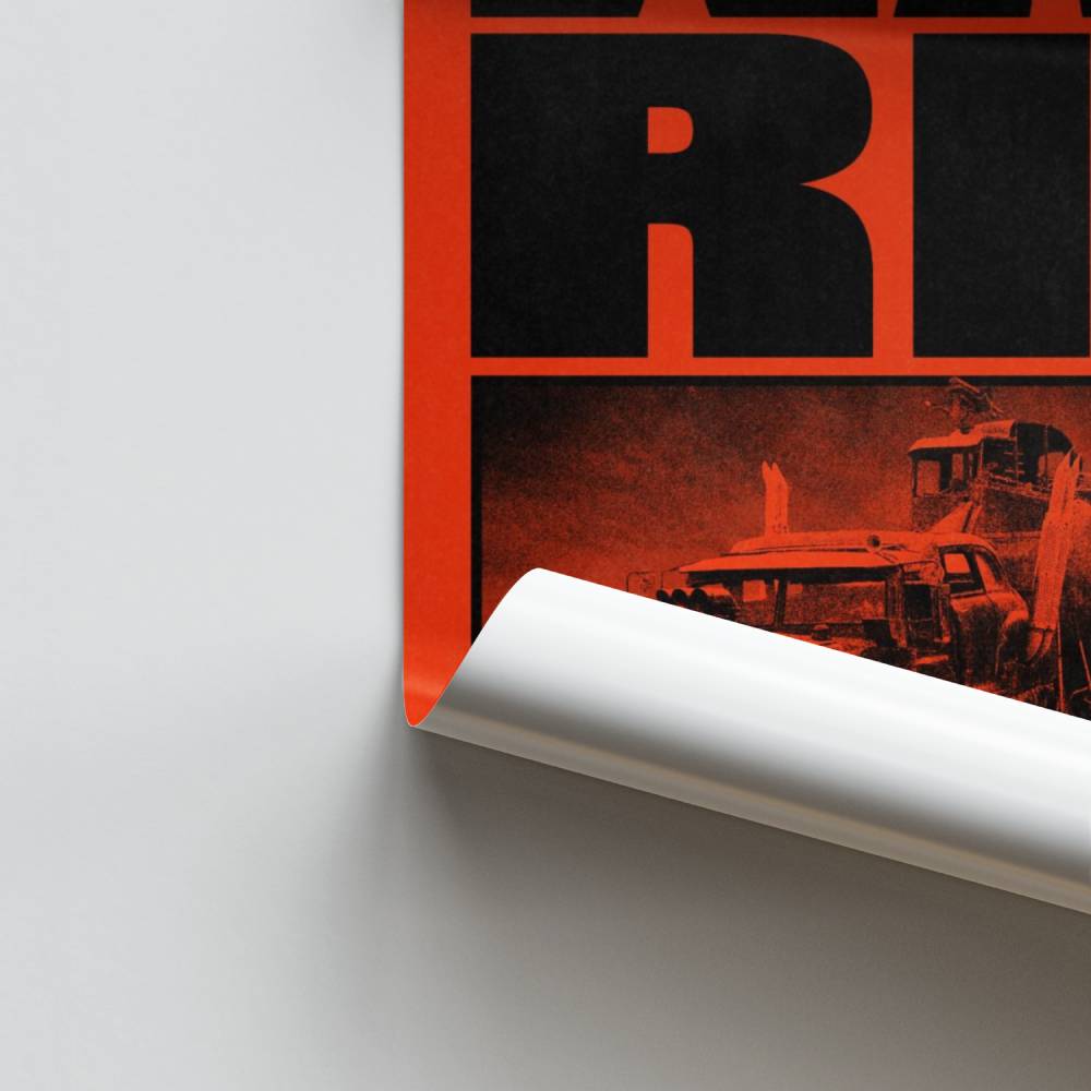 Póster Plataforma de guerra