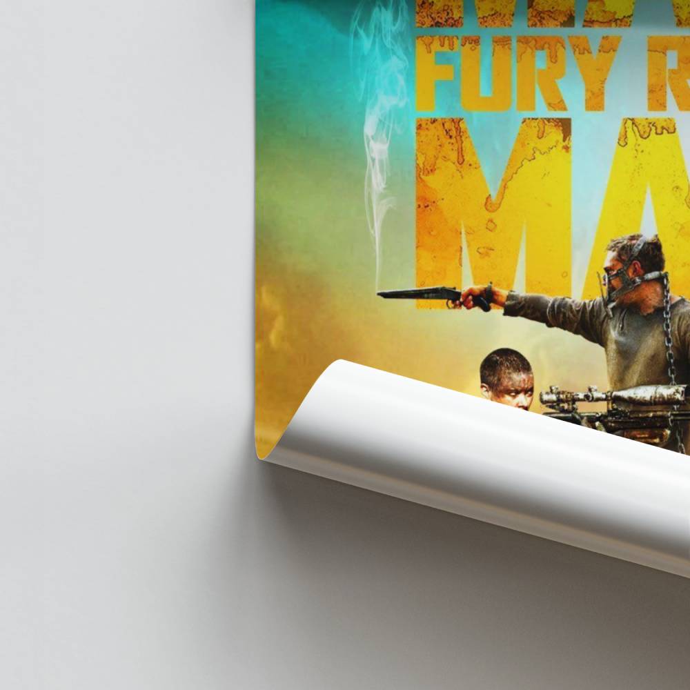 Aventura en el camino de furia Póster