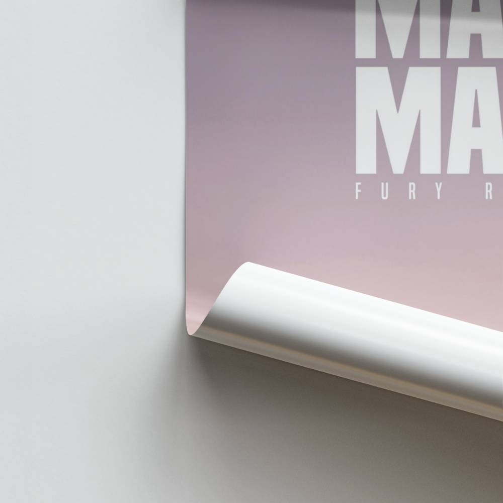 Amanecer en el camino de furia Póster