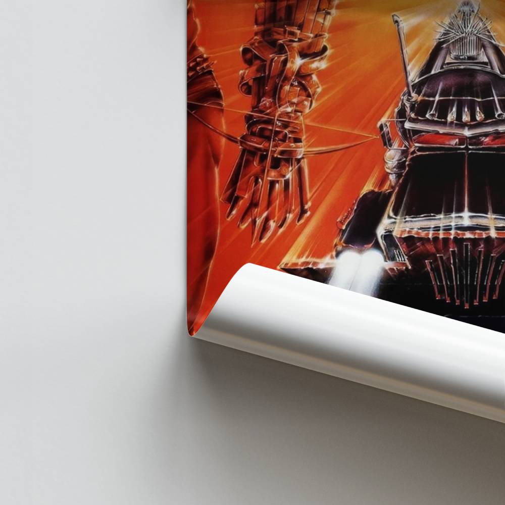 Furia del guerrero del camino Póster