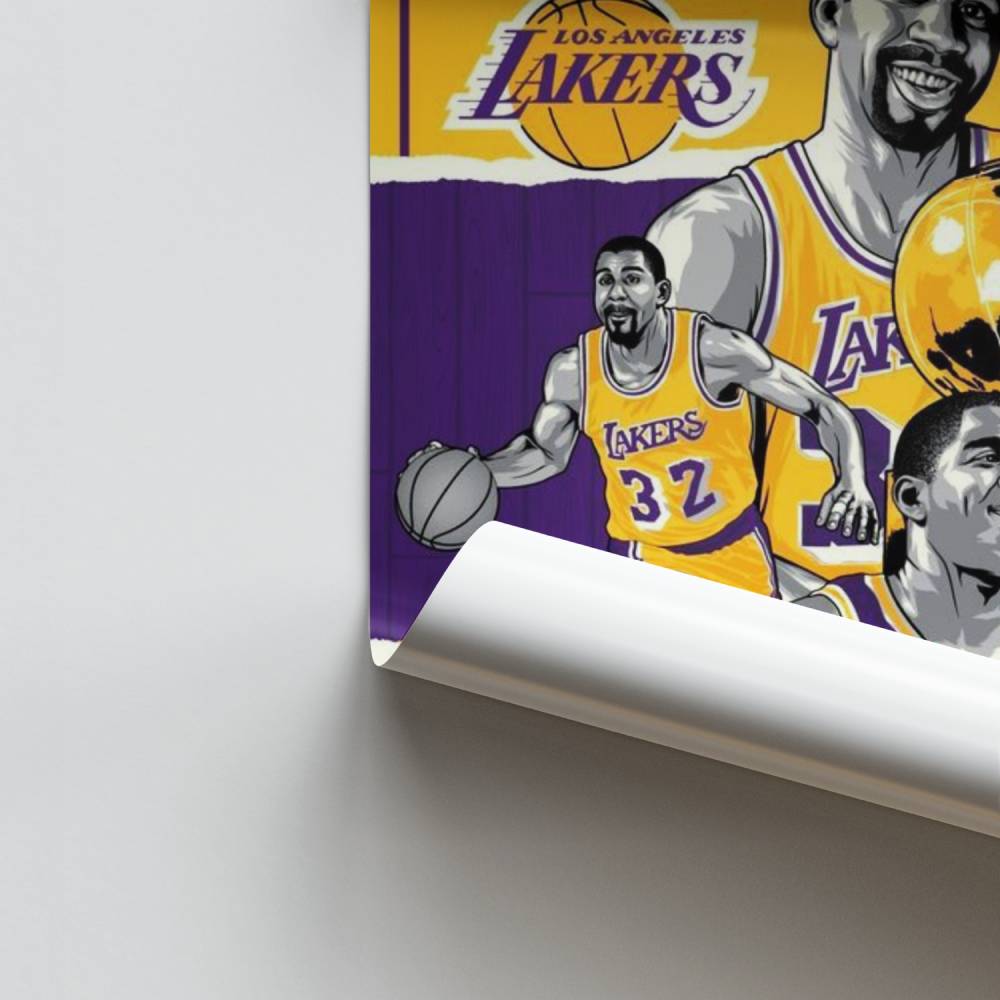 Lakers de Showtime Póster