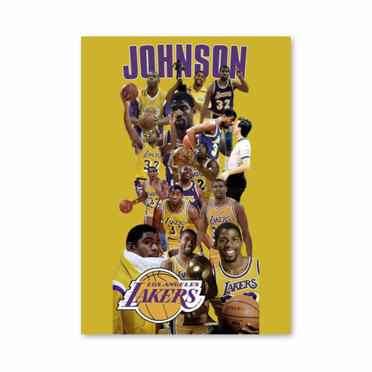 Poster Lakers Légende