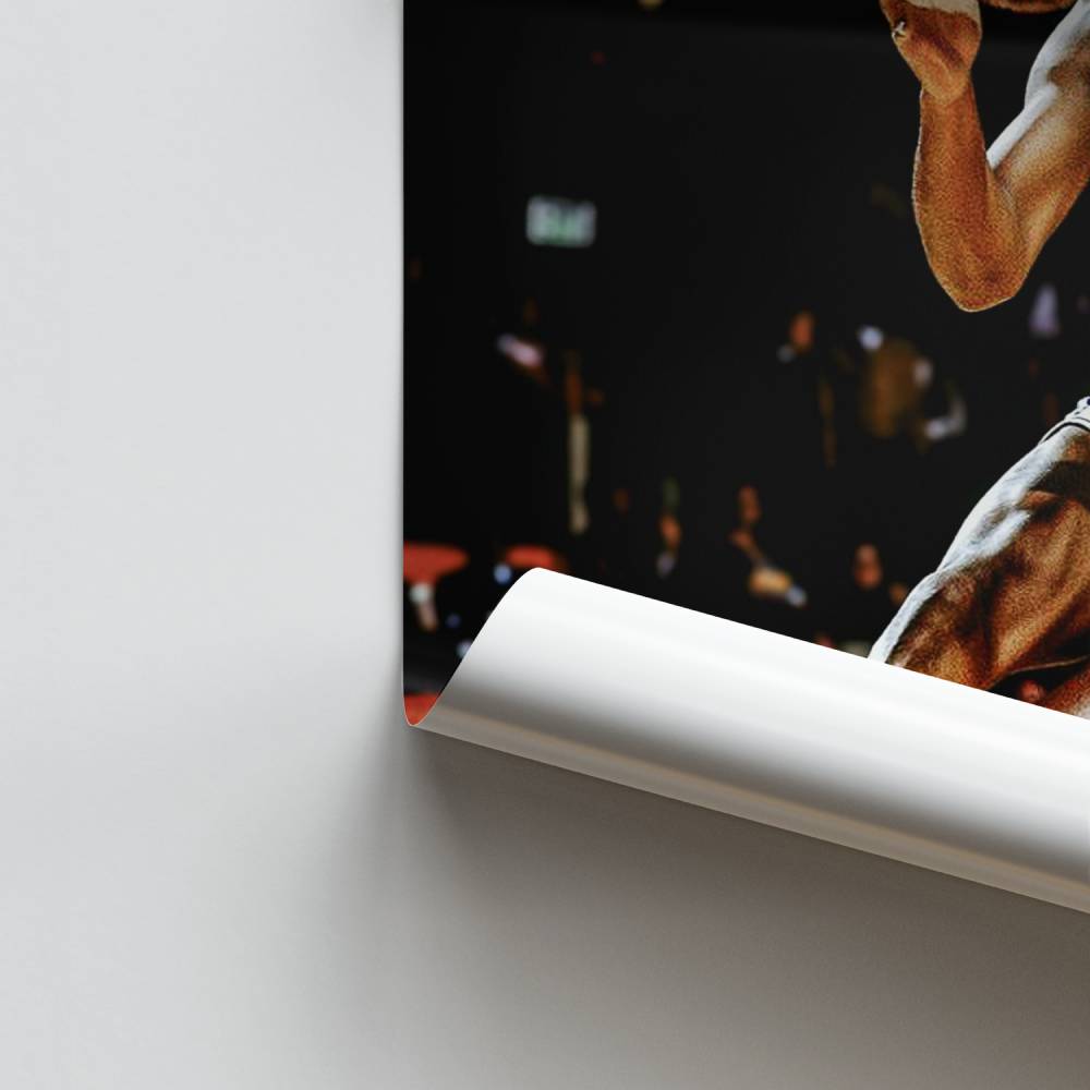 Póster Leyenda del baloncesto