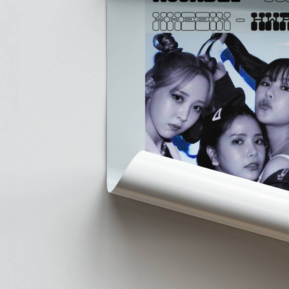 Póster Mamamoo Resplandor Lunar