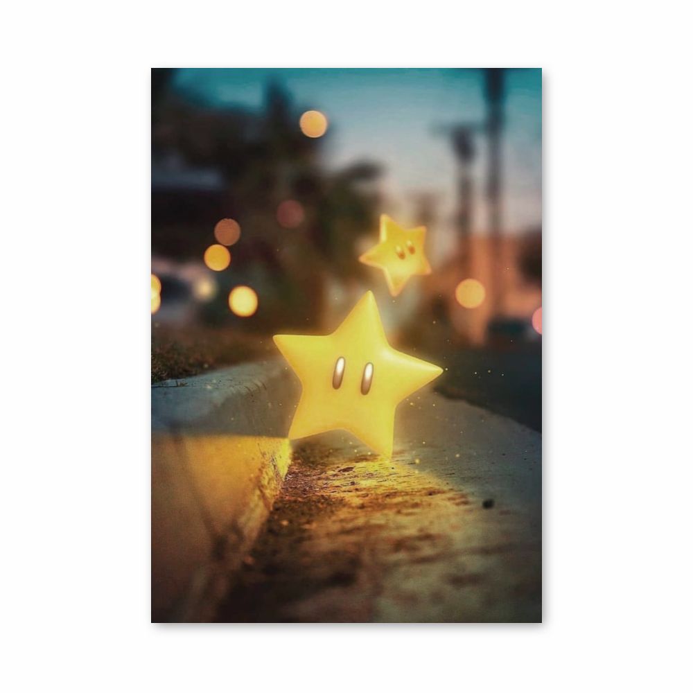 Poster Mario Étoile