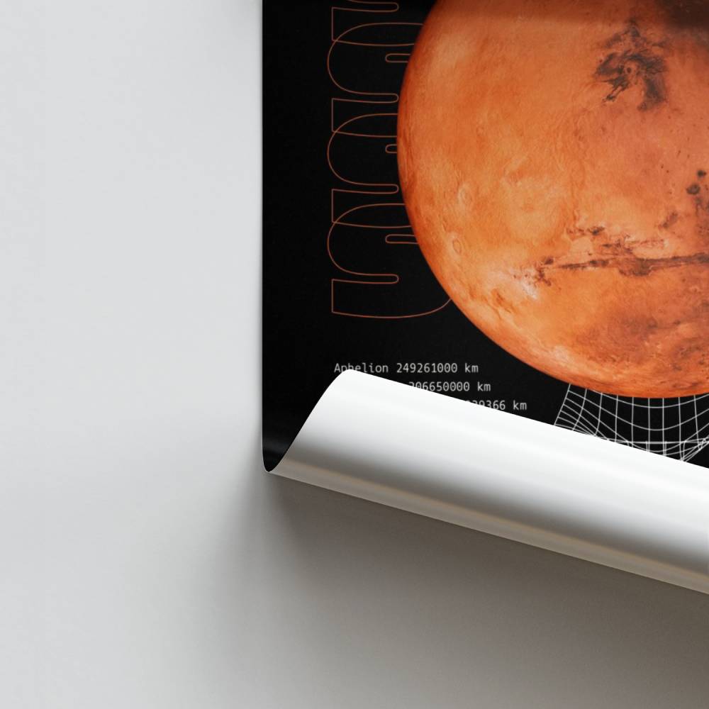 Póster Planeta de Fuego