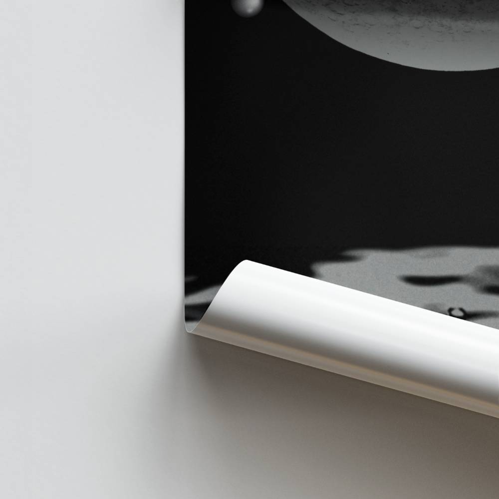 Poster Vagues Lunaires