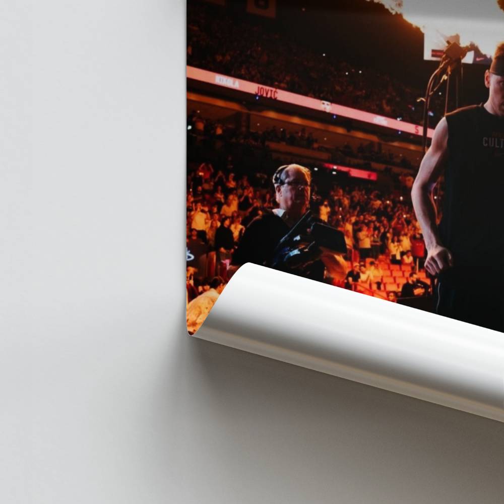 Poster Miami Heat Flamme