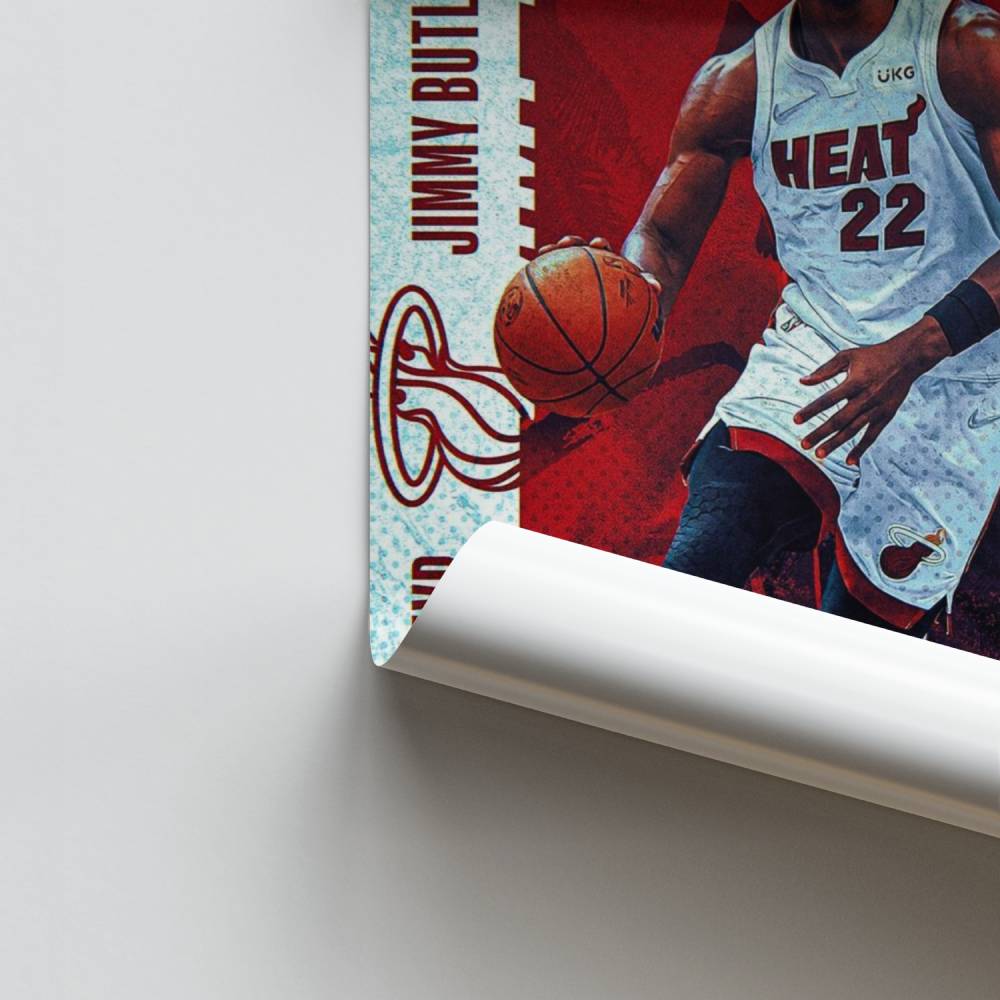 Póster MVP del Miami Heat