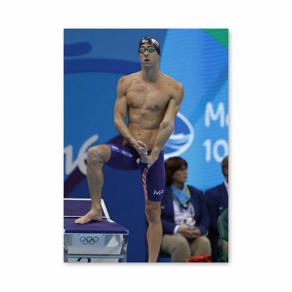 Poster Champion en Natation