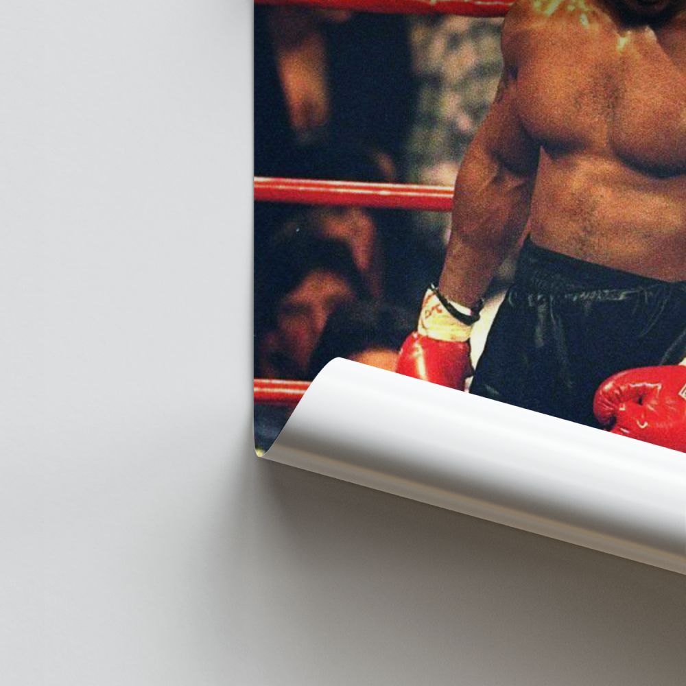 Cartel Boxeo Mike Tyson