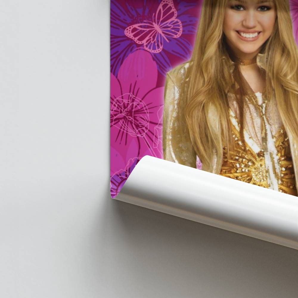Póster Estrella del pop Hannah