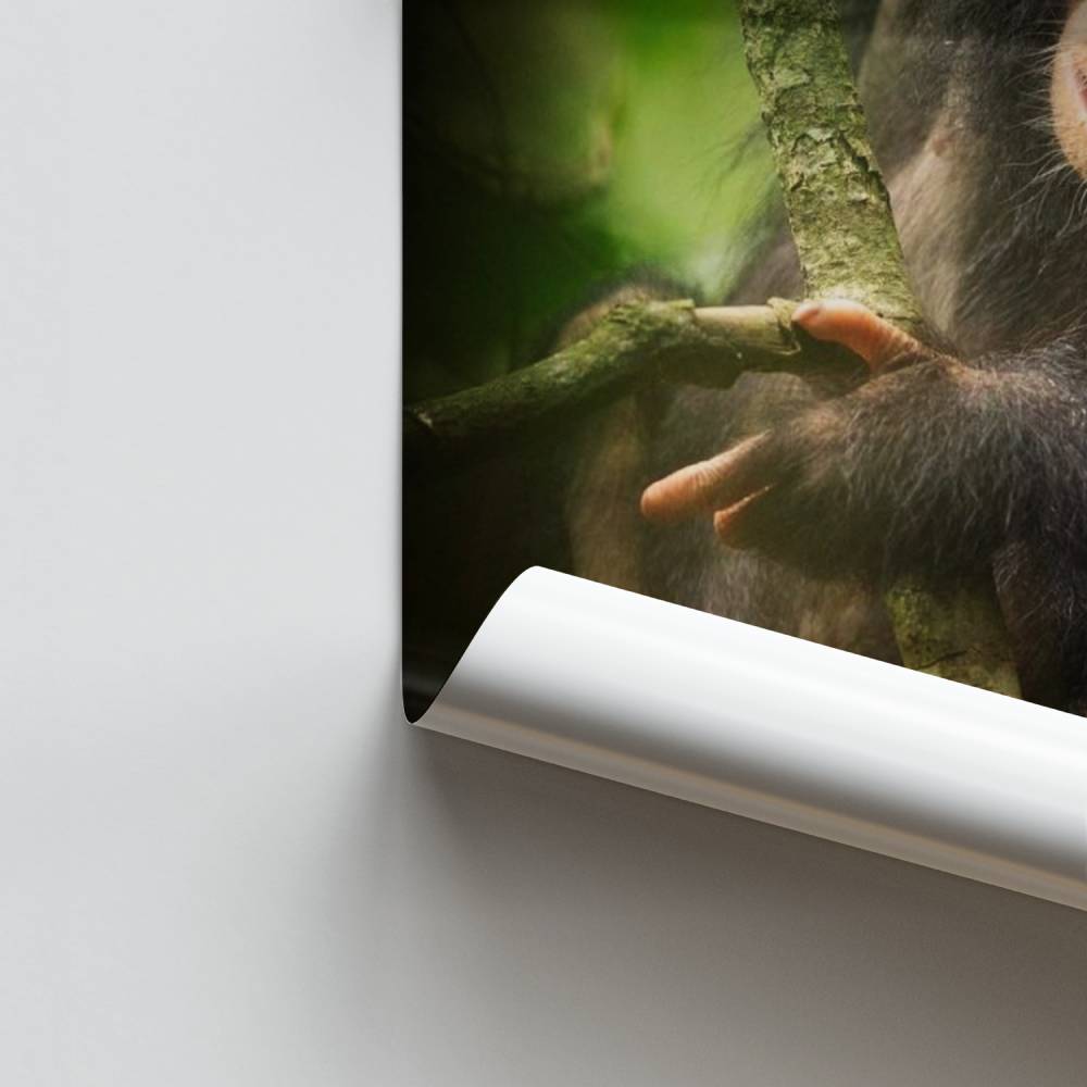 Primate de la selva Póster