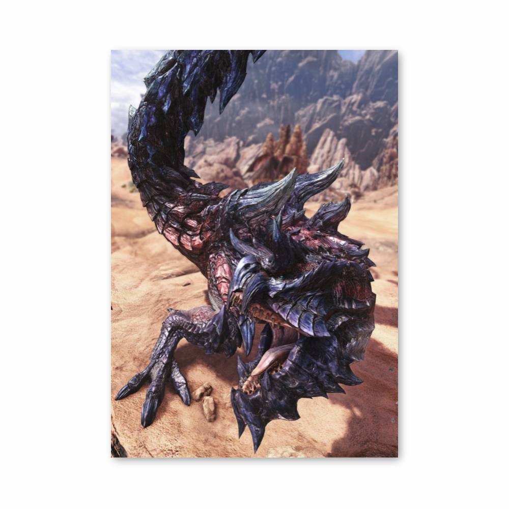 Poster Chasseur de Monstres Scorpion