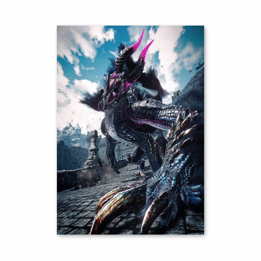 Poster Dragon Épique