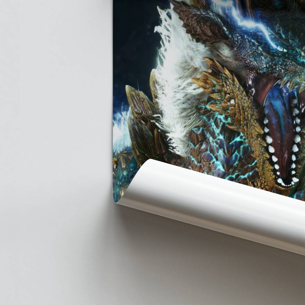 Cazador de monstruos eléctrico Póster
