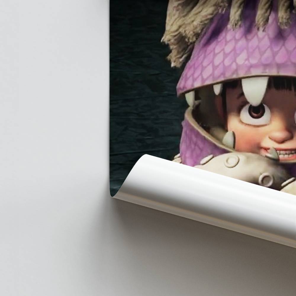 Poster Petite Monstre