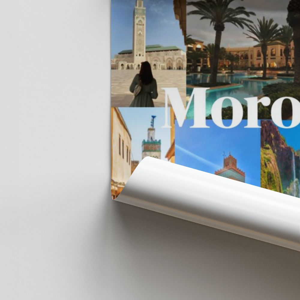 Póster Marruecos
