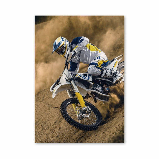Poster Adrénaline Motocross