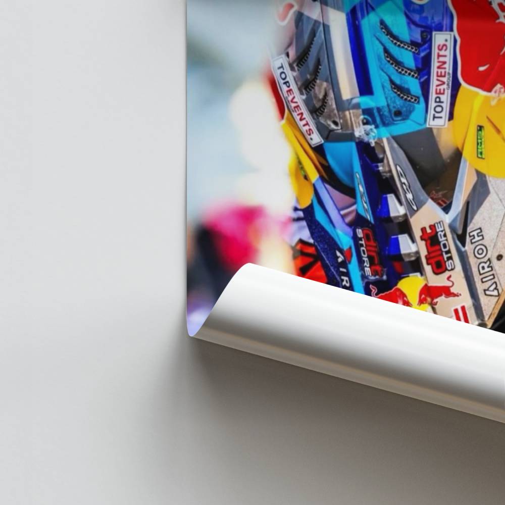 Póster Motocross Energía