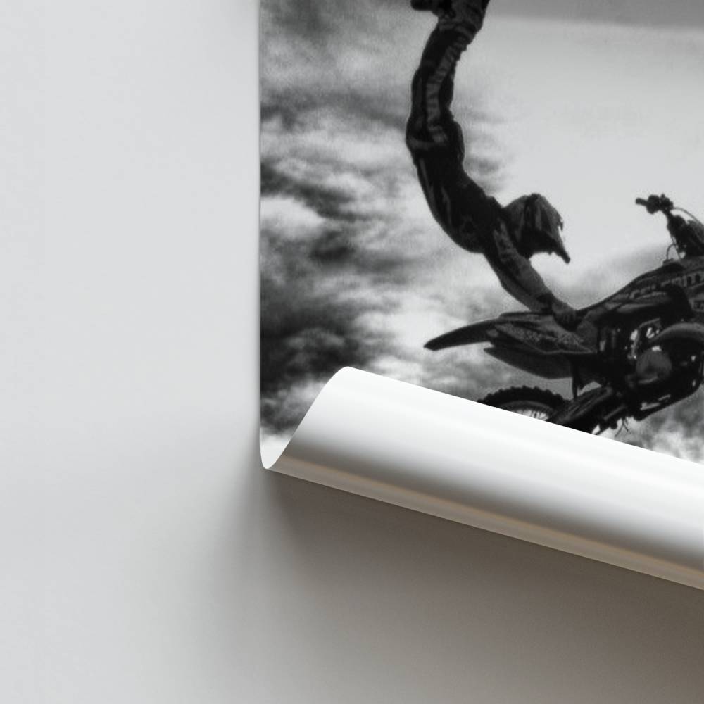 Póster Acrobacias emocionantes