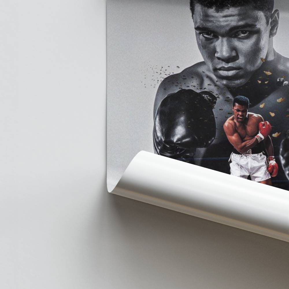 Póster La leyenda de Mohamed Ali