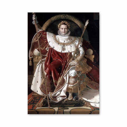 Poster Napoléon Trone Impérial