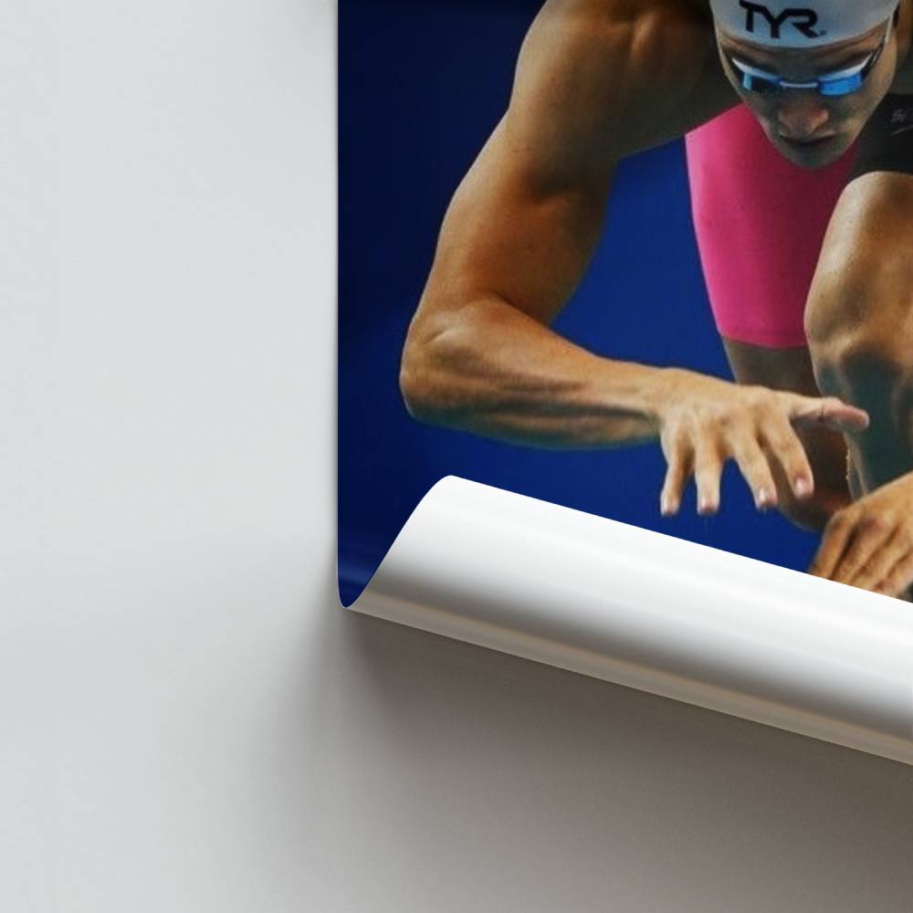 Póster Buceo relámpago