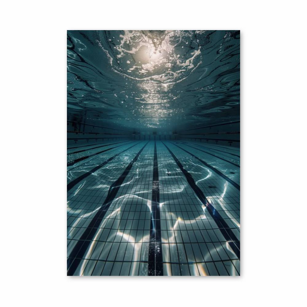 Poster Plongée Aquatique