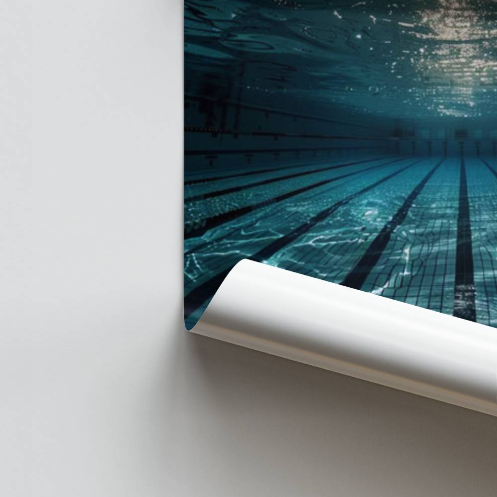 Póster Buceo acuático